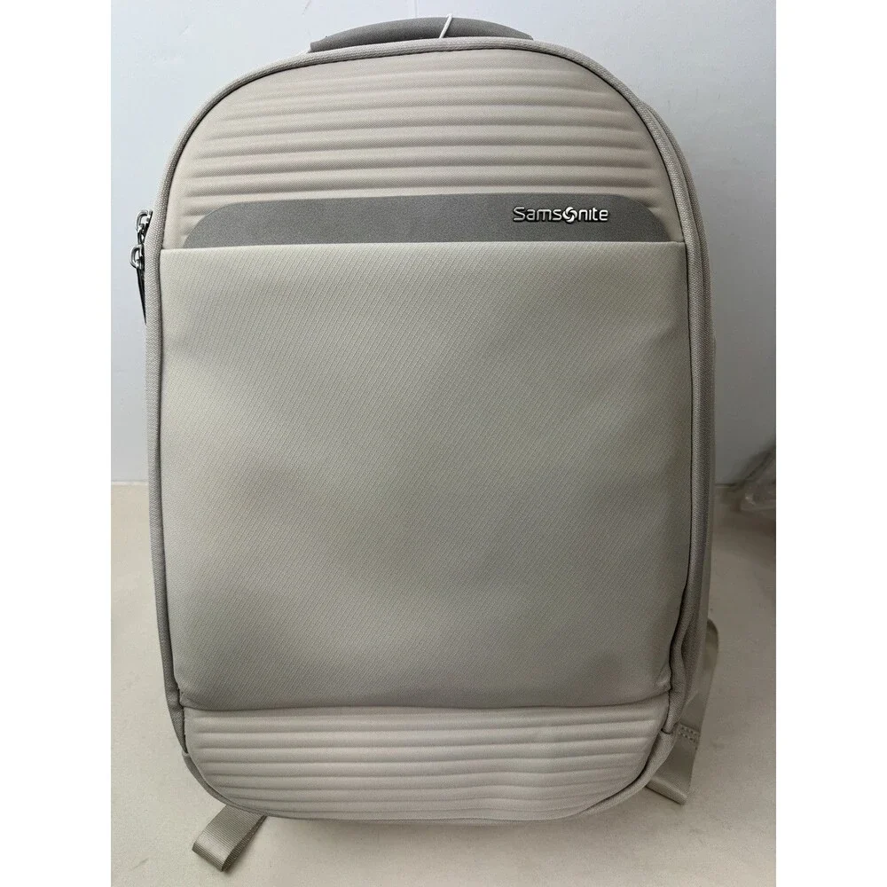 Samsonite Paralux Stone Grey Everyday Backpack NWT